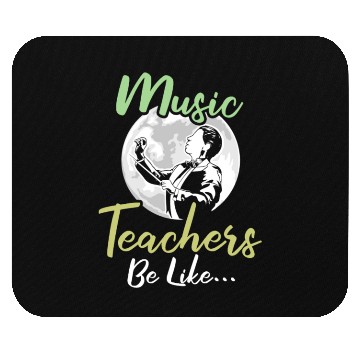 Discover Music Teacher Funny Mouse Pads