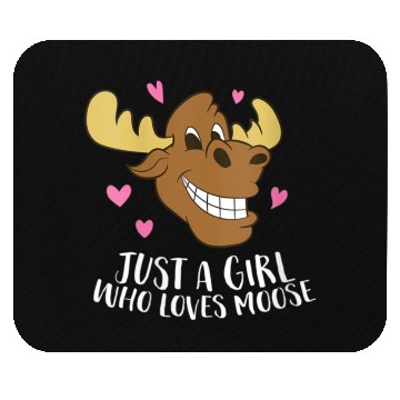 Discover Funny Just A Teacher Who Loves Moose Mouse Pads