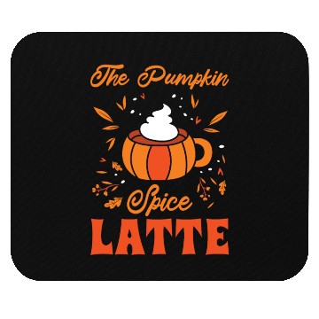 Discover Pumpkin Spice Latte Halloween Coffee Lover Tarot Mouse Pads