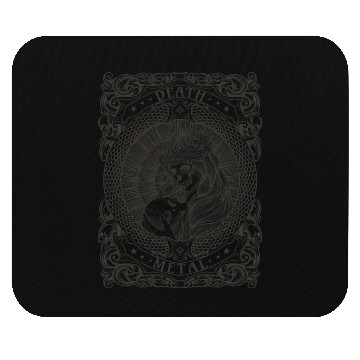 Discover Goth Satan Rock Festivals Black Heavy Death Metal Mouse Pads