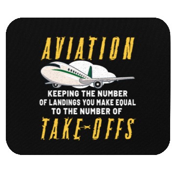Discover Pilot Aviation Airplane Airline Future Pilots Mouse Pads