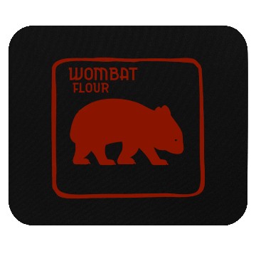 Discover Wombat Dingo Flour Australia Australian Souvenir Mouse Pads
