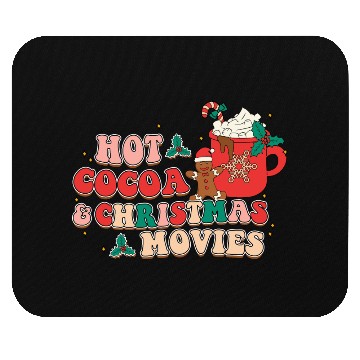 Discover hot cocoa christmas movies Mouse Pads