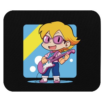 Discover Guitar Boy Mouse Pads