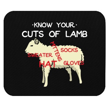 Discover Knitting Knitter Crochet Needle Knitting Lamb Wool Mouse Pads