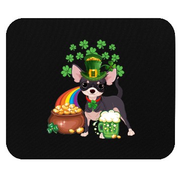 Discover ST Patricks Day Chihuahua Dog Irish Mouse Pads