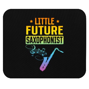 Discover Little Future Saxophonist - Newborn Saxophone Musi Mouse Pads