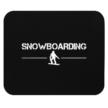Discover snowboarding Mouse Pads