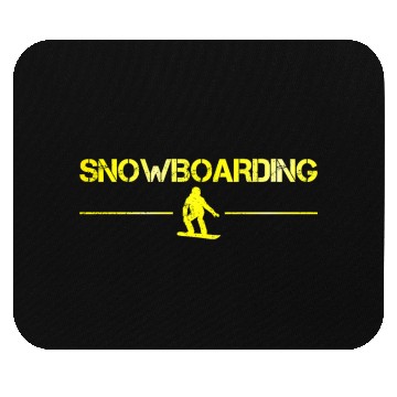 Discover snowboarding Mouse Pads