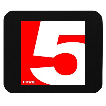 Discover NUMBER 5 RED Mouse Pads