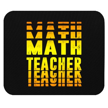 Discover Math teacher design Mouse Pads