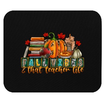 Discover fall Vibes That Teacher Life Mouse Pads