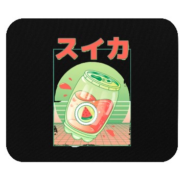 Discover 90s Japanese Watermelon Soda Vaporwave Mouse Pads