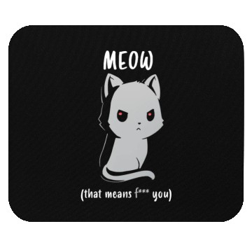 Discover Cat ( meow ) Mouse Pads