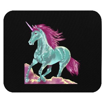 Discover UNICORN IN THE CLOUDS Mouse Pads