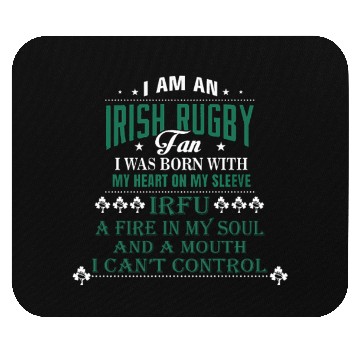 Discover I Am An Irish Rugby Mouse Pads