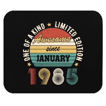 Discover Awesome Since January 1985 Limited Edition Mouse Pads