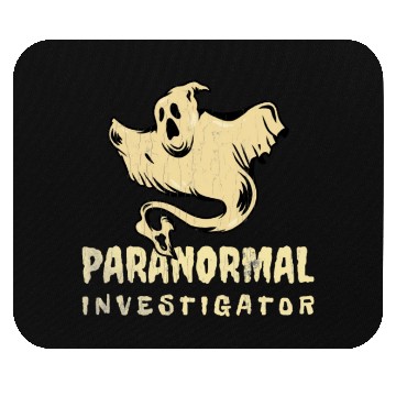 Discover Ghost Hunting Paranormal Investigator Mouse Pads