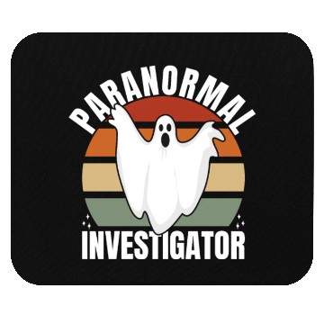 Discover Ghost Hunting Paranormal Investigator Mouse Pads