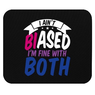 Discover I Ain't Biased Bi Bisexual Pride Mouse Pads