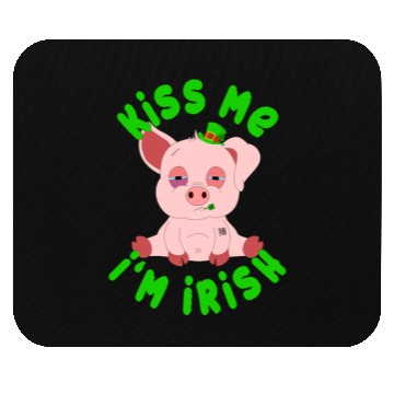 Discover St Patricks Day Year of the Pig Shenanigan Piglet Mouse Pads