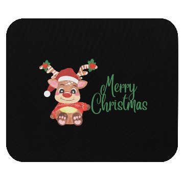 Discover Christmas Deer gift Mouse Pads