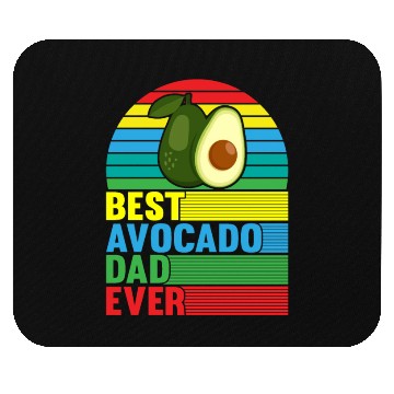 Discover Best Avocado Dad Ever Mouse Pads