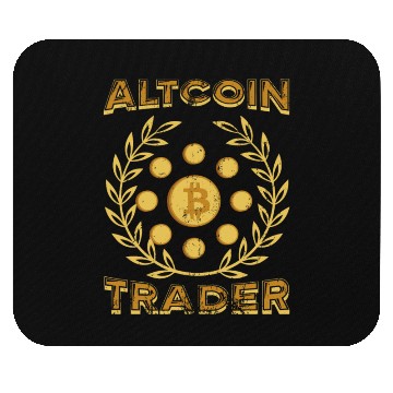 Discover Altcoin Trader Crypto Bitcoin Blockchain Trader Mouse Pads