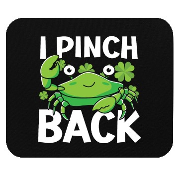 Discover I Pinch Back St. Patricks Day Irish Pride Shamrock Mouse Pads