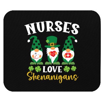 Discover Nurses Love Shenanigans St. Patricks Day Irish Mouse Pads