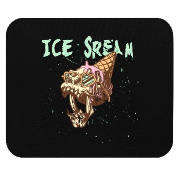 Discover Ice scream Halloween Mouse Pads