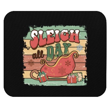 Discover Sleigh all day Mouse Pads