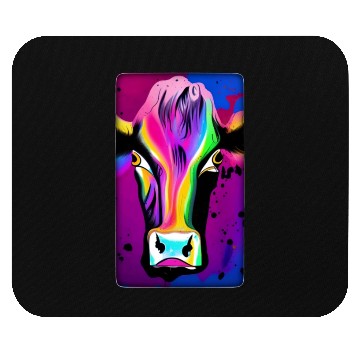 Discover Illustration, Cattle, digital painting Mouse Pads