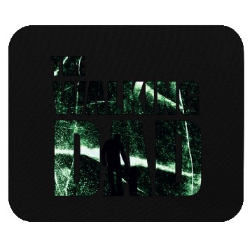 Discover The Walking Dad deep green Mouse Pads