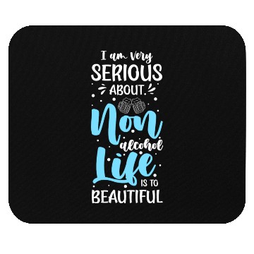 Discover Alcohol Free Alcoholic Drunkards Mouse Pads