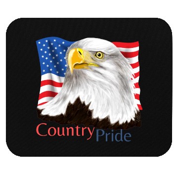 Discover Eagle of America Mouse Pads