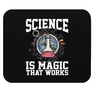 Discover Science Is Magic That Works 4 Mouse Pads