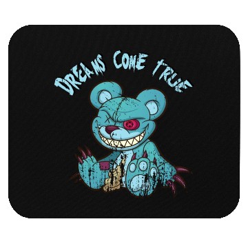 Discover dream's come true Teddys Horror Halloween Mouse Pads