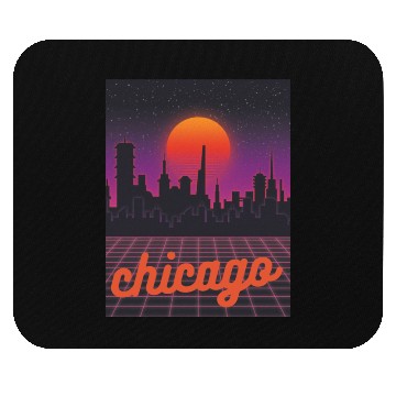 Discover chicago pride Mouse Pads