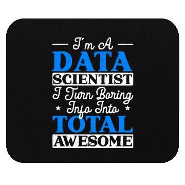Discover Data Whisperer Job Data Scientist Data Science Mouse Pads