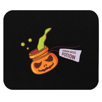 Discover Pumpkin Spice Potion Coffee Enthusiast Halloween Mouse Pads