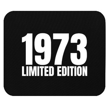 Discover 50 Years Vintage 1973 Retro 50th Birthday Mouse Pads