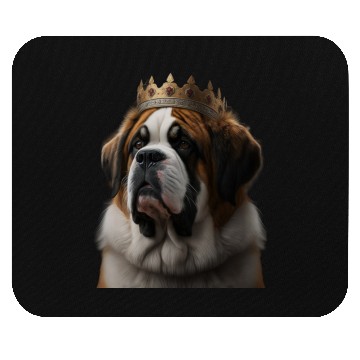 Discover saint Bernard Mouse Pads