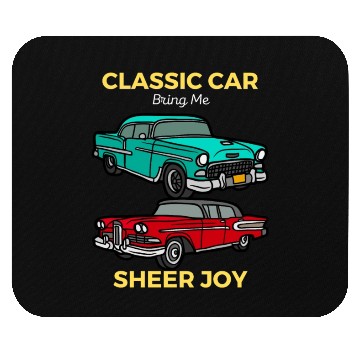 Discover Classic Car Sheer Joy Mouse Pads