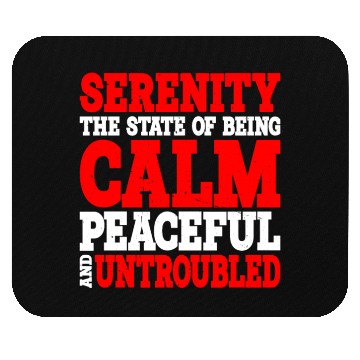 Discover Serenity, Being Calm, Peaceful, And Untroubled 2 Mouse Pads