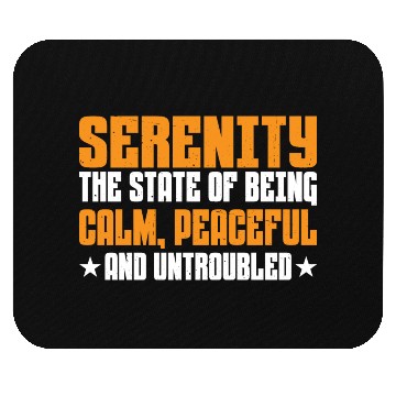 Discover Serenity, Being Calm, Peaceful, And Untroubled 3 Mouse Pads