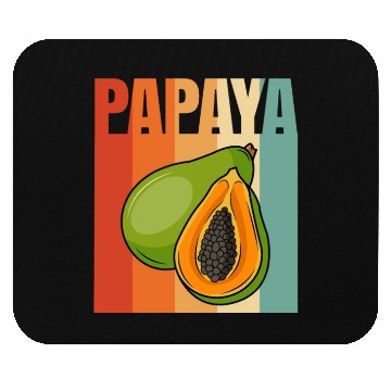 Discover Retro Papaya Mouse Pads