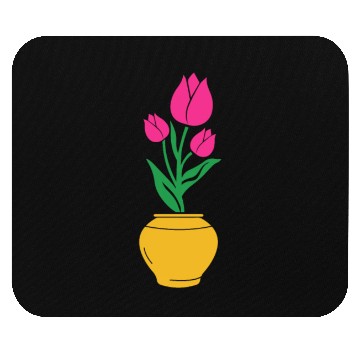 Discover Tulip Gardening Colourful Mouse Pads