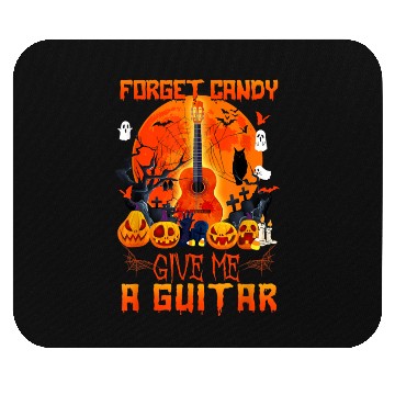 Discover Guitar Halloween Candy Mouse Pads