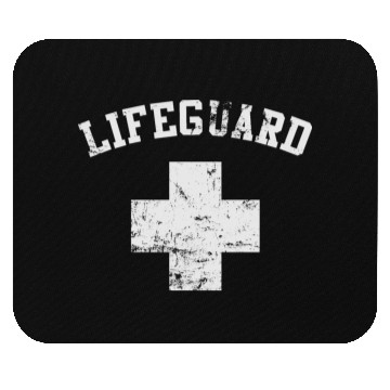 Discover Lifeguard Vintage Mouse Pads